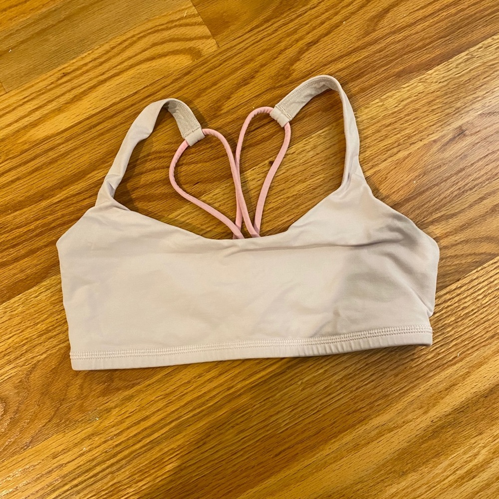 Pink Free To Be Lululemon Sports Bra